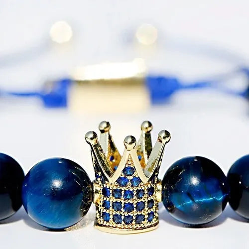 Bracelet Perle Homme Oeil de Tigre