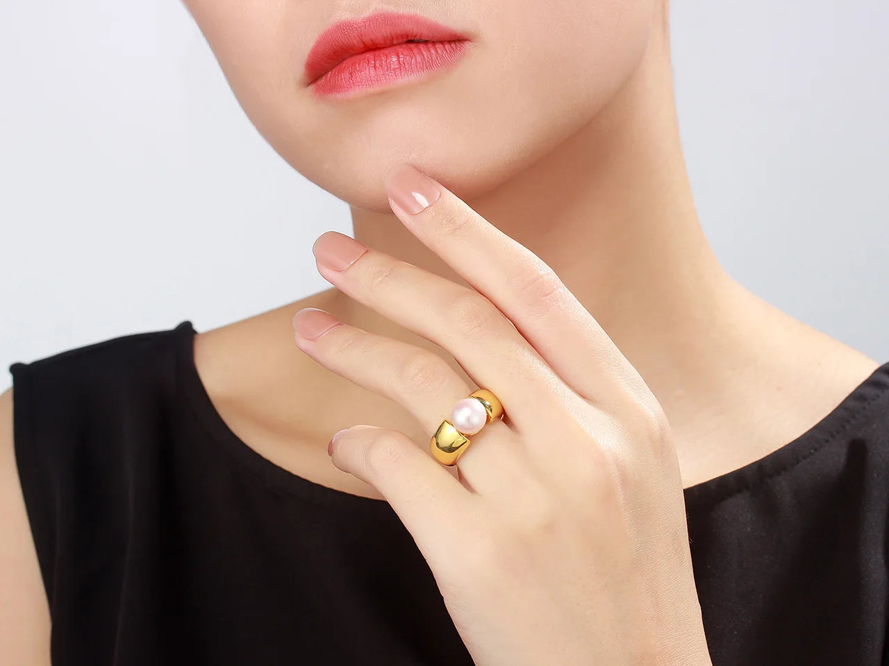 Bague Or 18 Carats Perle de Culture