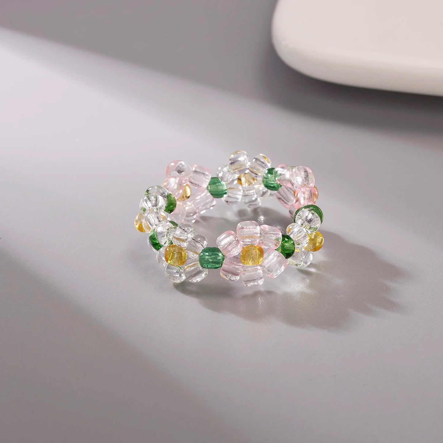 Bague en Perle de Rocaille