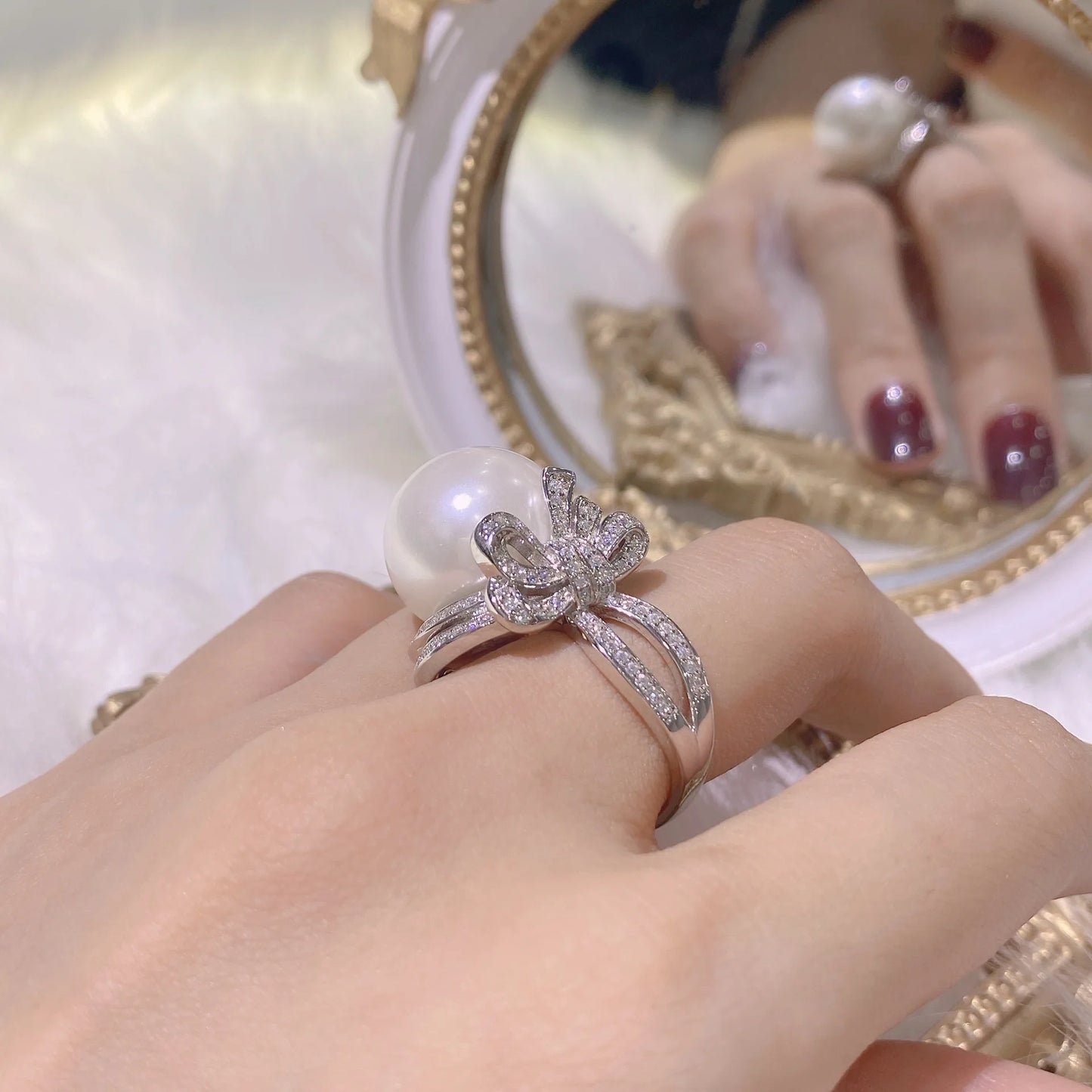 Bague Grosse Perle