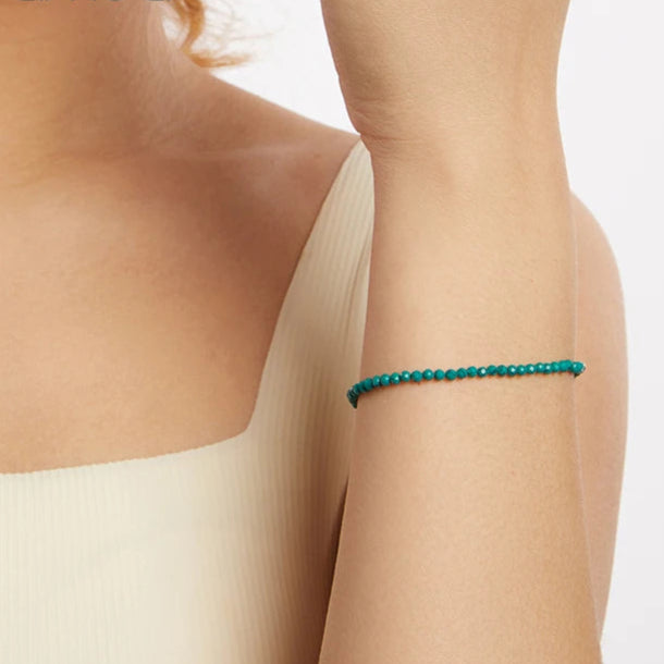 Bracelet Perle Turquoise Femme