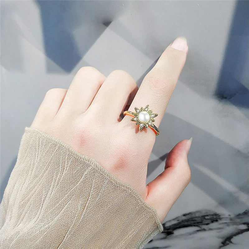 Bague Anti Stress Perle