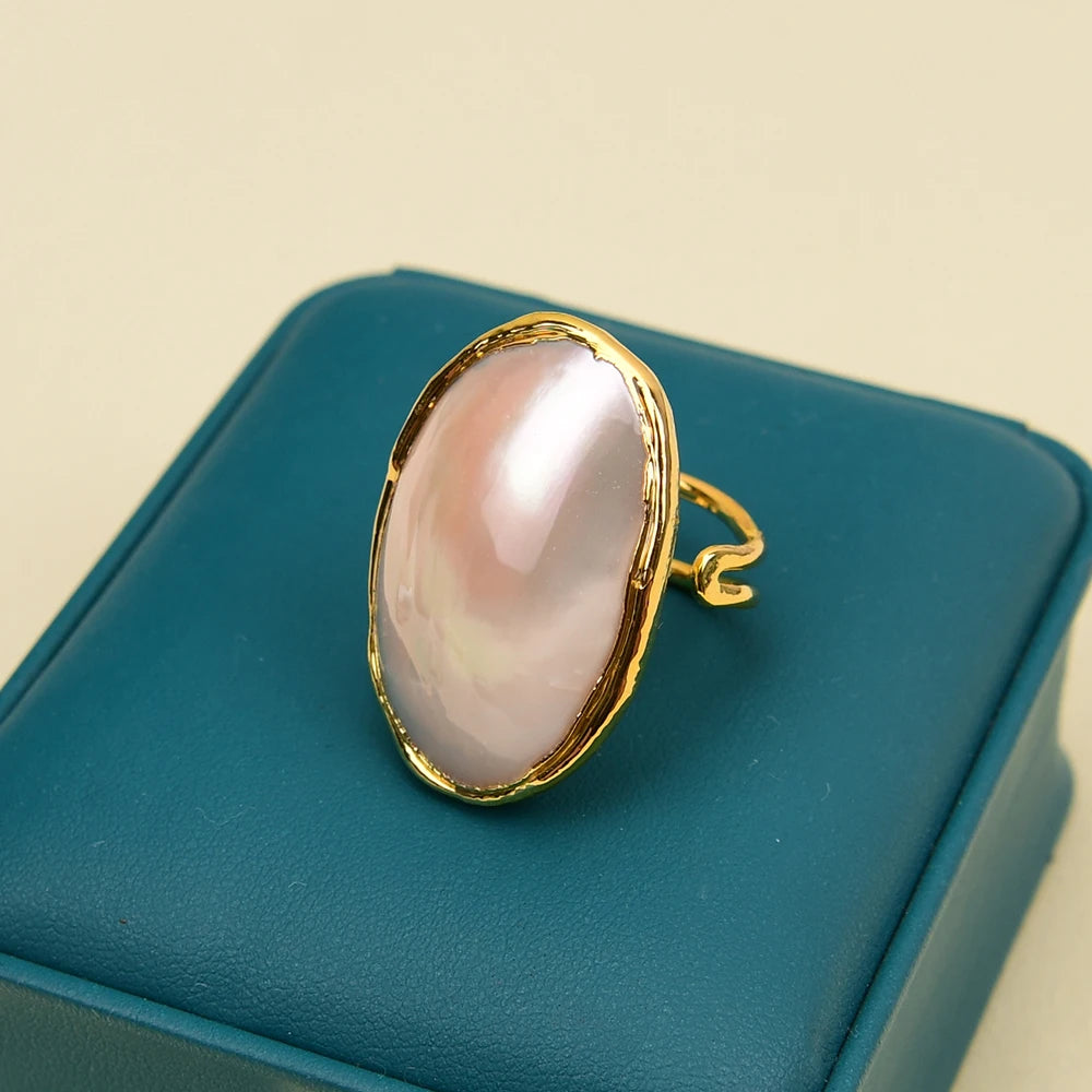 Bague Perle Mabe