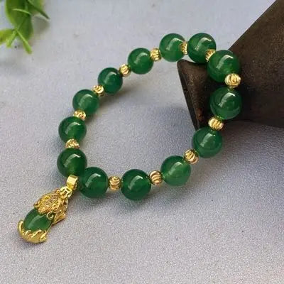 Bracelet Perle Verte