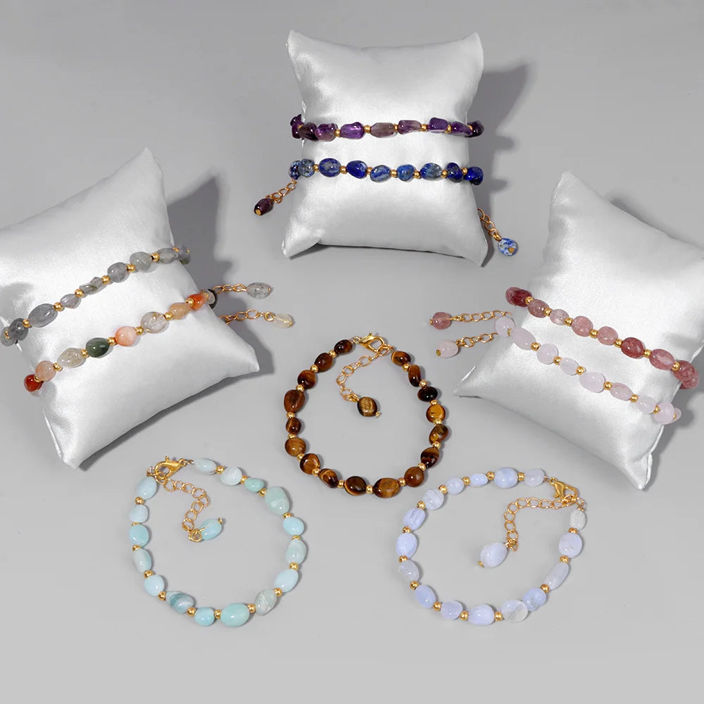 Bracelet Perle Marron
