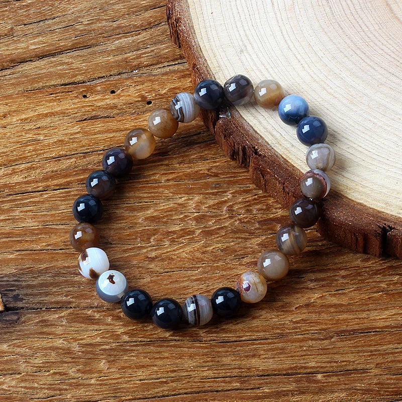 Bracelet Perle Agate