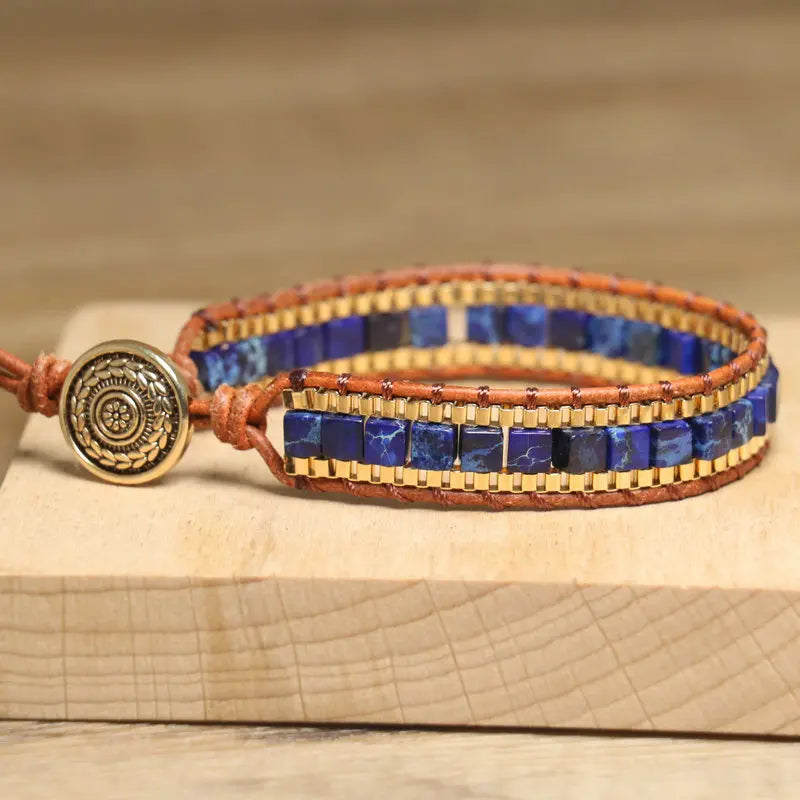 Bracelet Perle Carrée