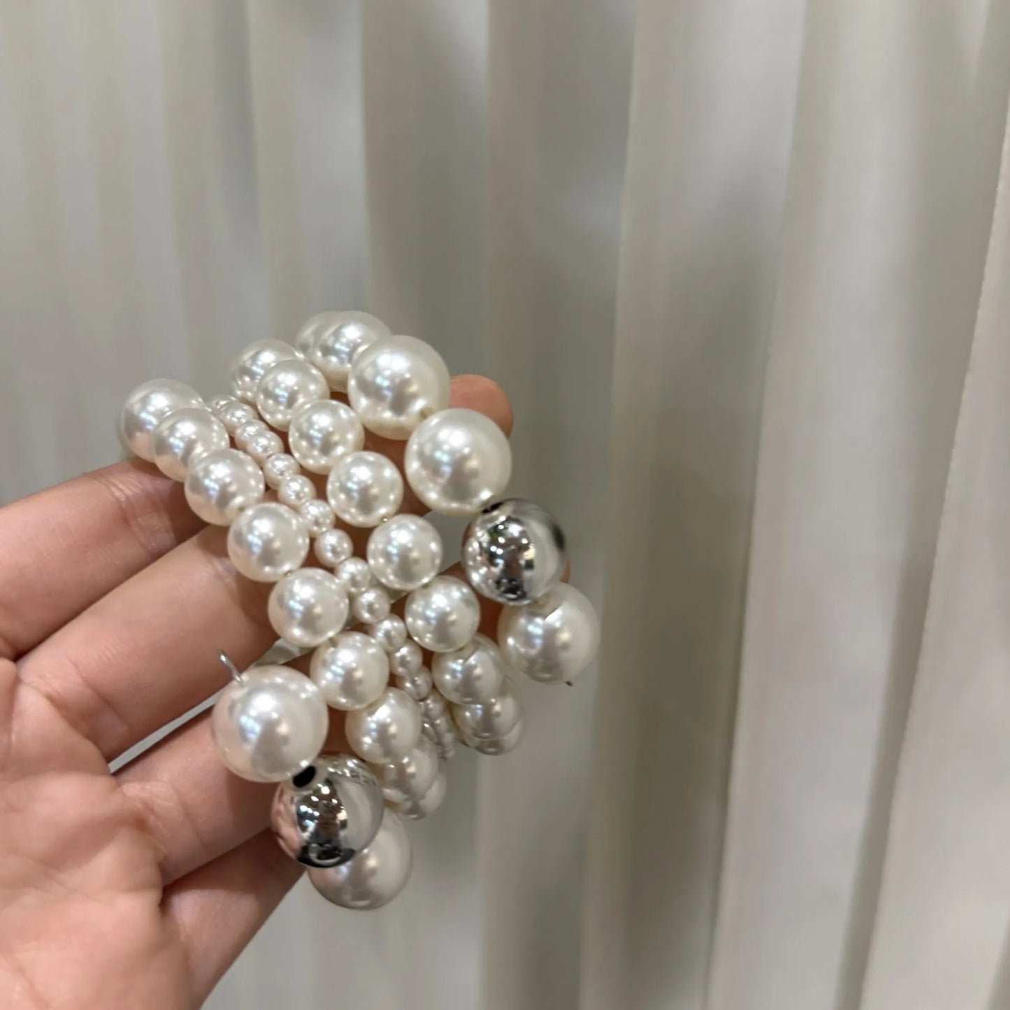 Bracelet Multi-Rangs Perles