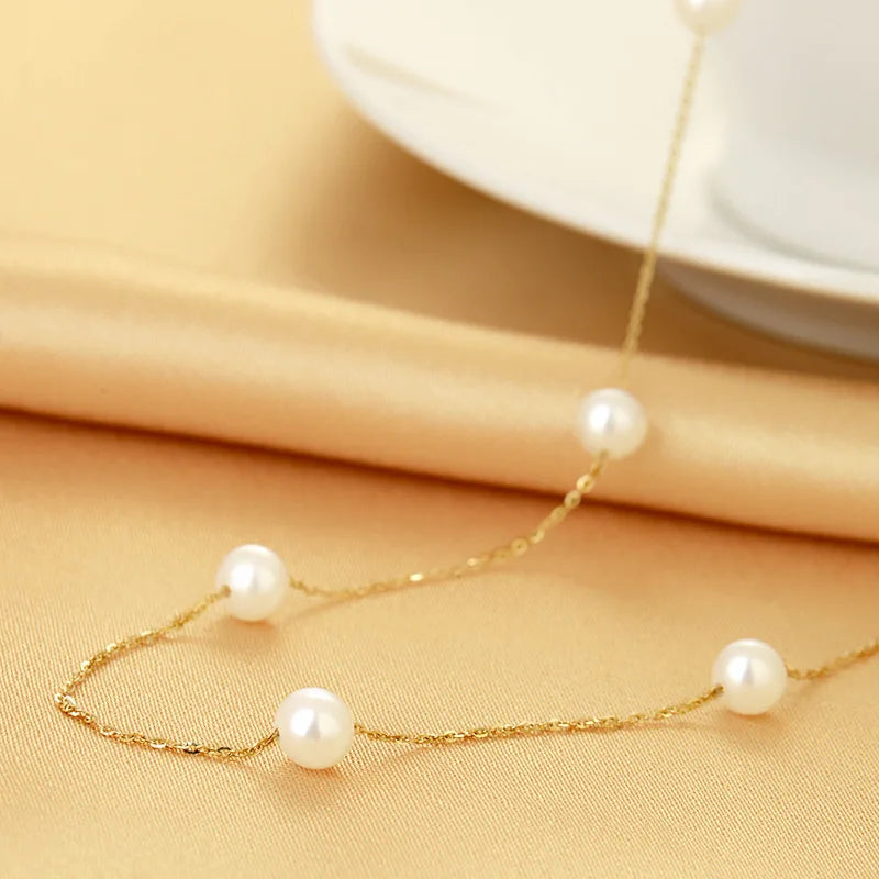 Collier Perle de Culture Or