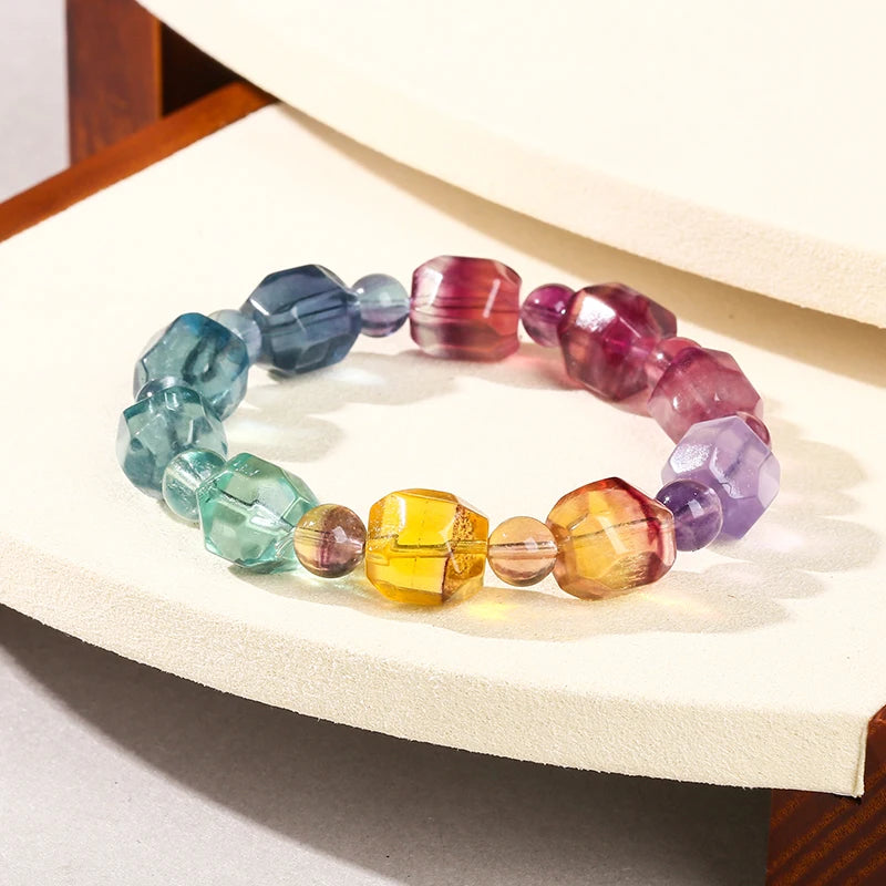 Bracelet Perle Arc-en-Ciel