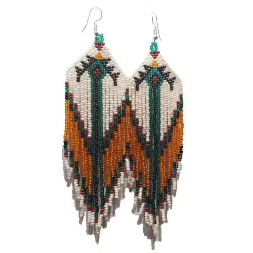 Boucle d'Oreille Perle de Rocaille