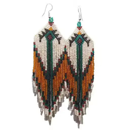 Boucle d'Oreille Perle de Rocaille