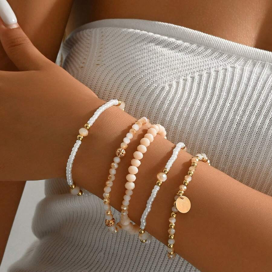 Bracelet Perle Resine