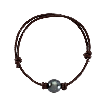Bracelet Cordon Perle Tahiti