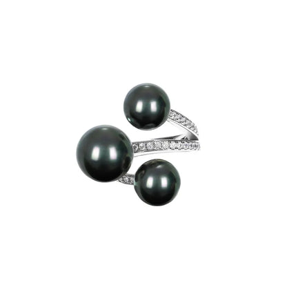 Bague Perle Noire