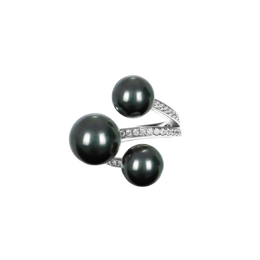 Bague Perle Noire