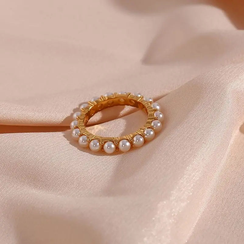 Bague Ronde Perle