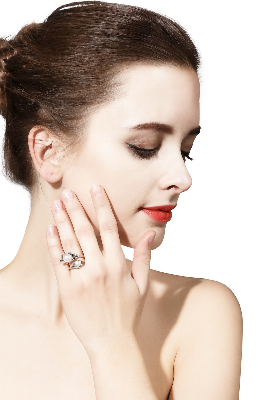 Bague Argent et Perle