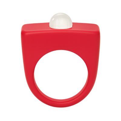 Bague Perle Resine