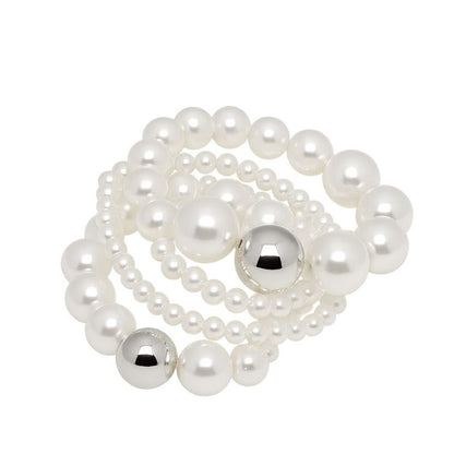 Bracelet Multi-Rangs Perles