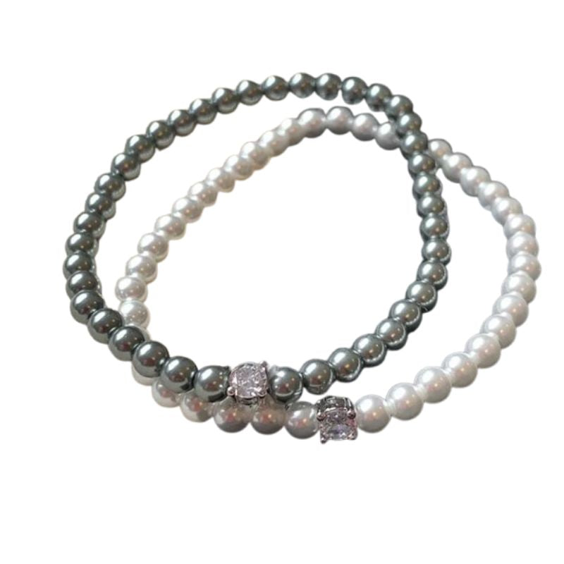 bracelet perle strass