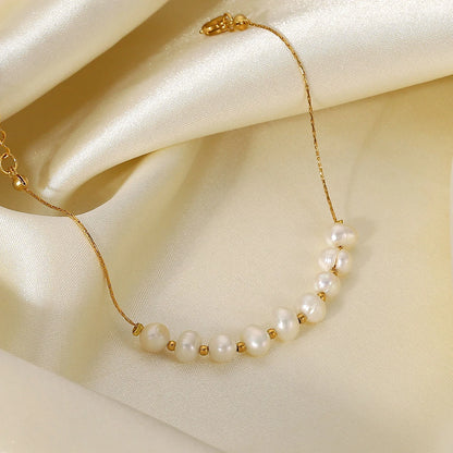 Bracelet Chaine et Perle