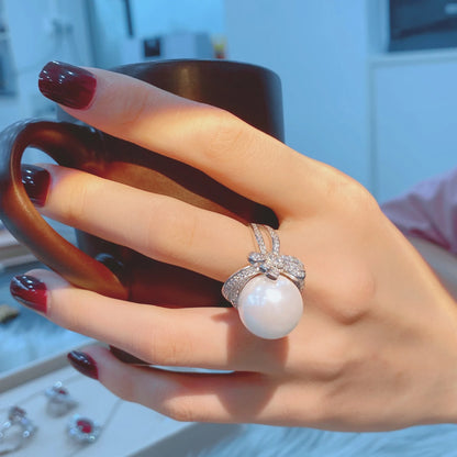 Bague Grosse Perle