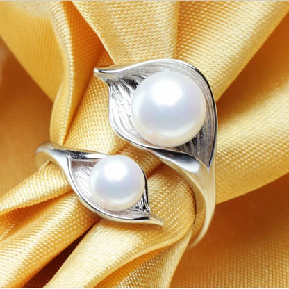 Bague Argent et Perle