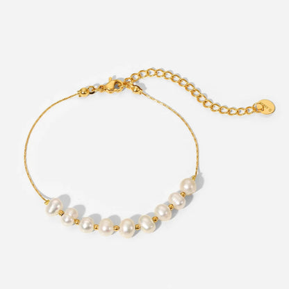 Bracelet Chaine et Perle