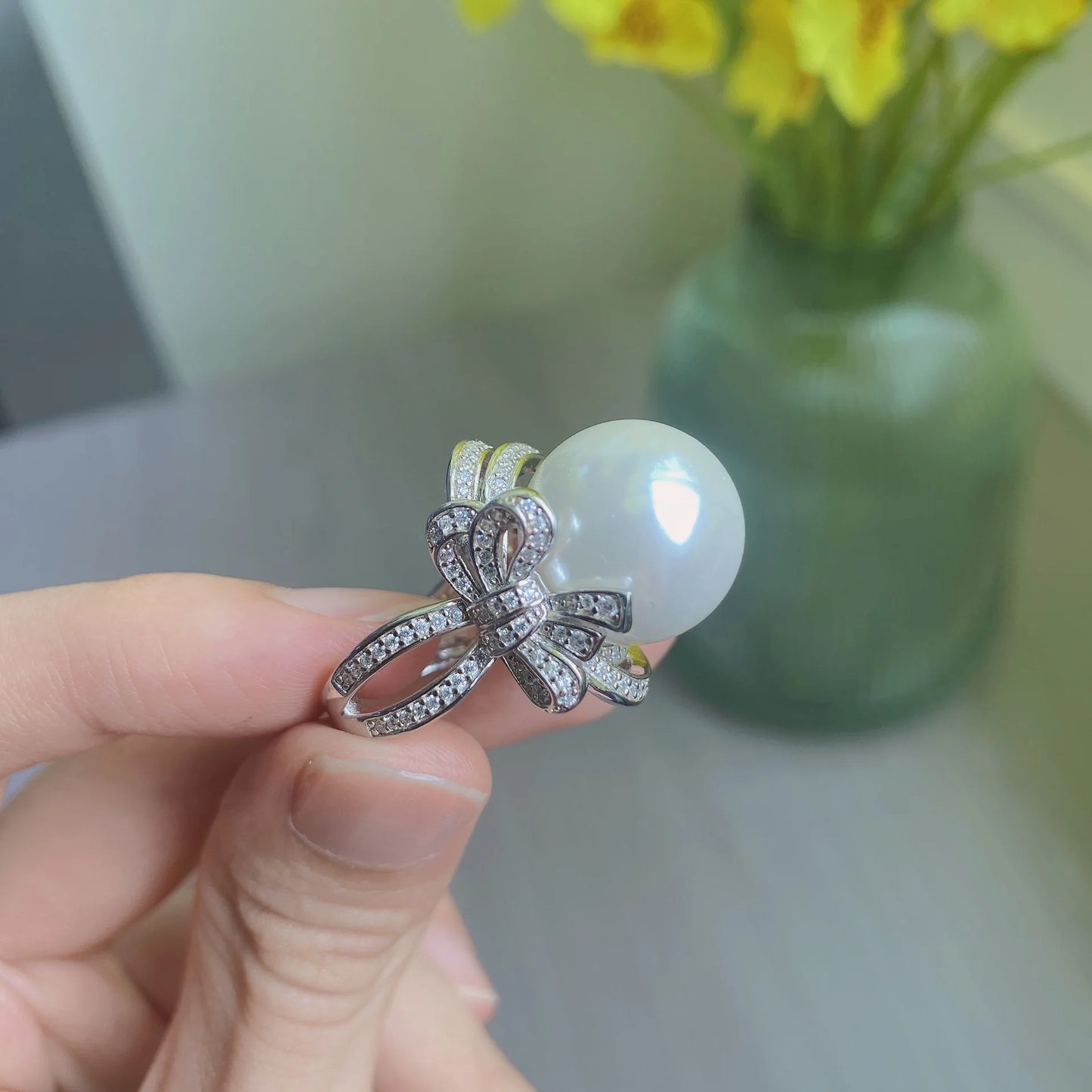 Bague Grosse Perle
