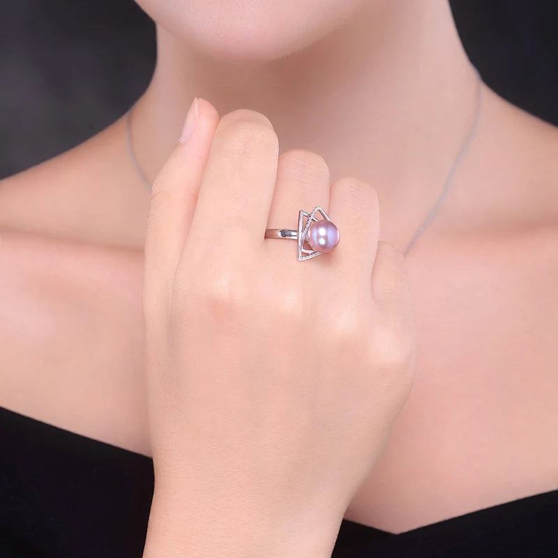 Bague Perlée