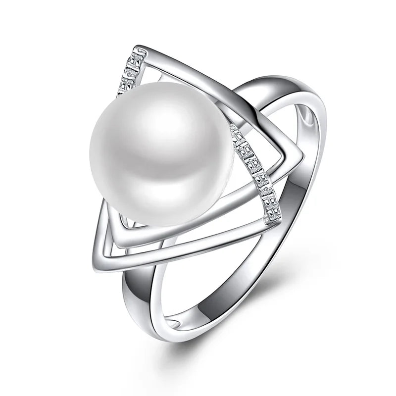 Bague Perlée