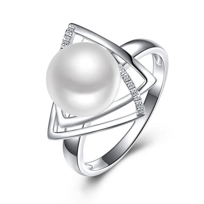 Bague Perlée