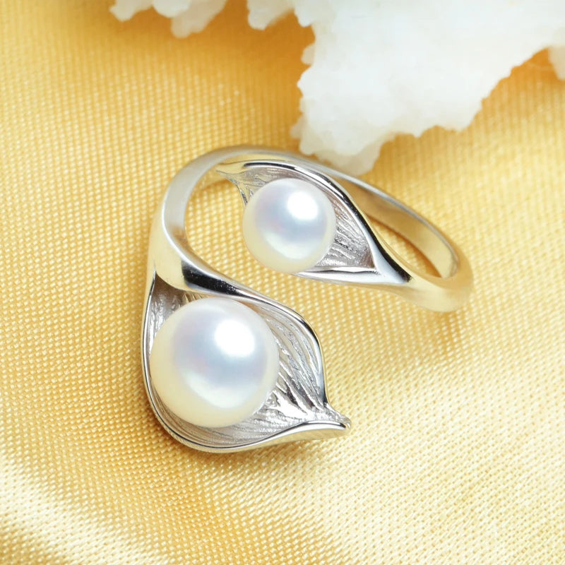 Bague Argent et Perle