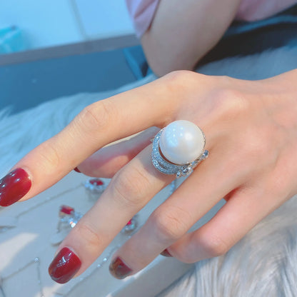Bague Grosse Perle
