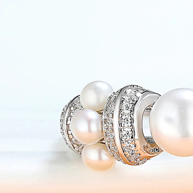 Bague Perle Blanche