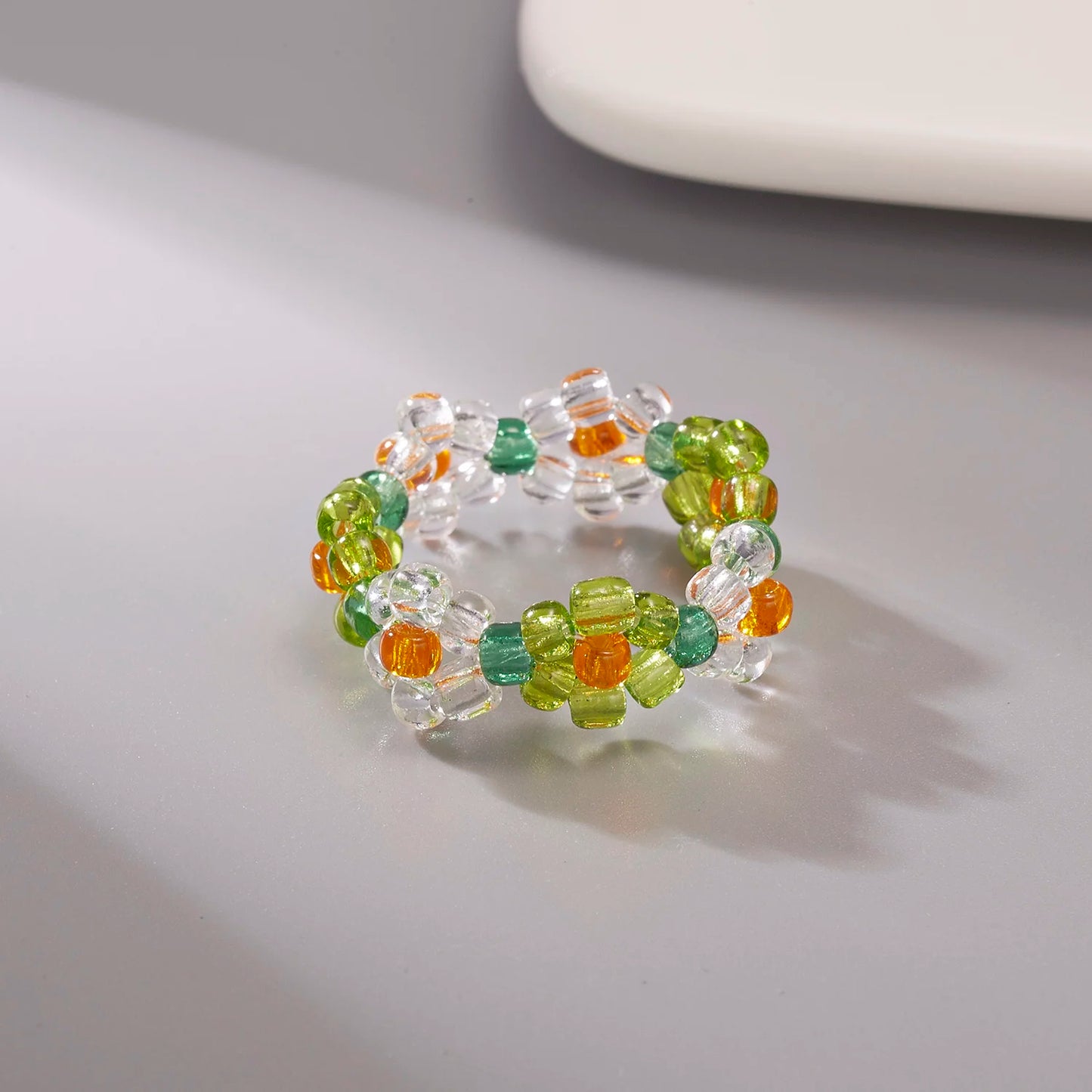 Bague en Perle de Rocaille