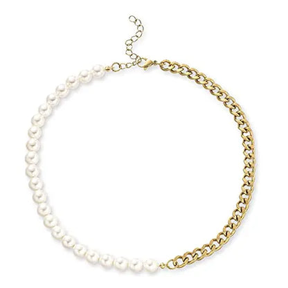 Collier de Perles Chaine Cubaine