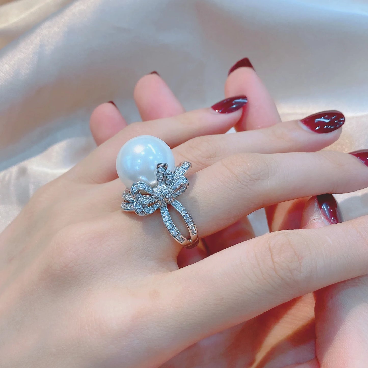 Bague Grosse Perle