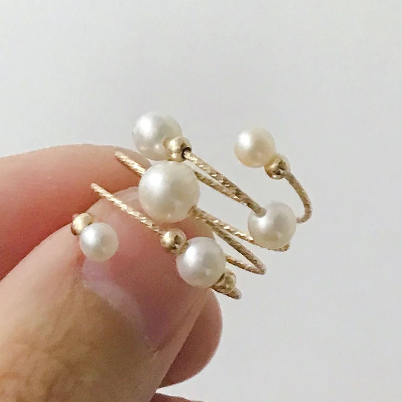 Bague Or et Perle de Culture