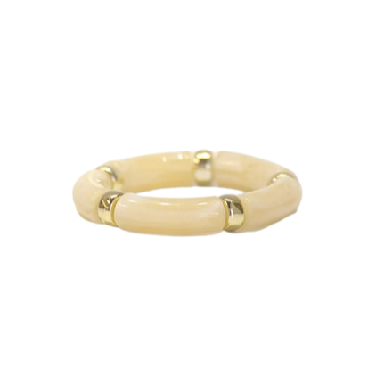 Bracelet Perle Tube Incurvé