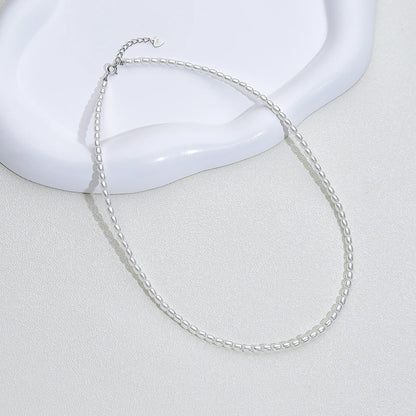 Collier Perle Fine Ras de Cou