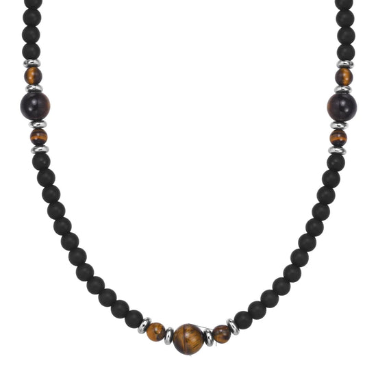 Collier Perle oeil de Tigre