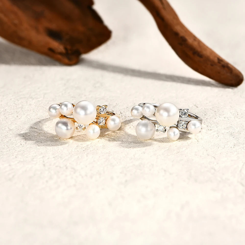 Bague Perle Moderne