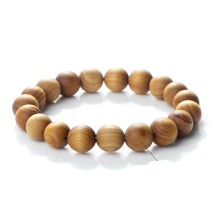 Bracelet Homme Perle Bois