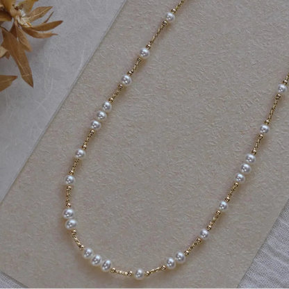 Collier Perle Naturelle 14 Carats