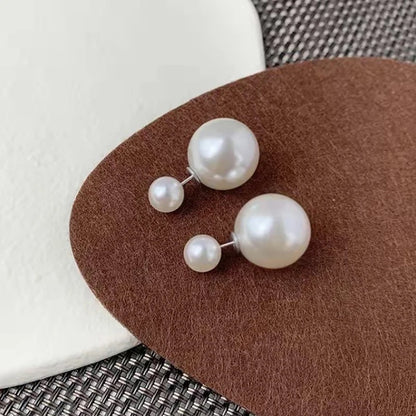 Boucle d'Oreille Fausse Perle de Culture