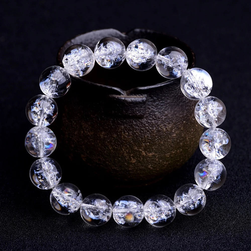 Bracelet Perle Transparente