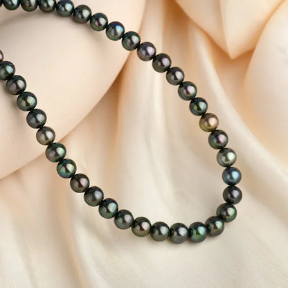 Collier Perle Noire Tahiti