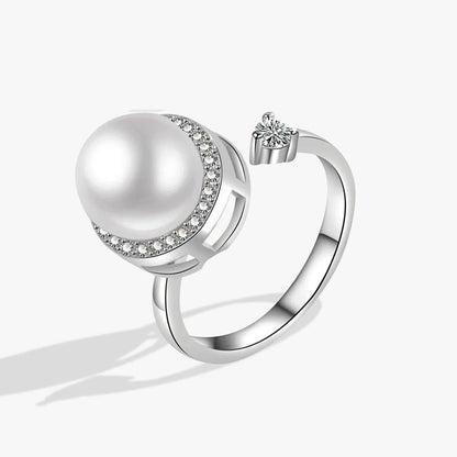 Bague avec Perle Amovible
